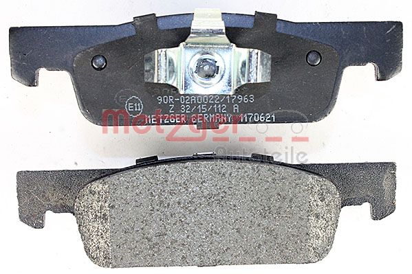 METZGER 1170621 Bremsbelagsatz, Scheibenbremse